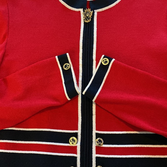 Beautiful like new St John Collection by Marie Gray Zippper jacket size 10 - Picture 4 of 9